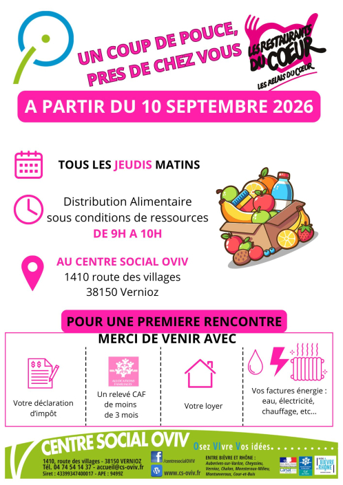 permanence restos du cœur